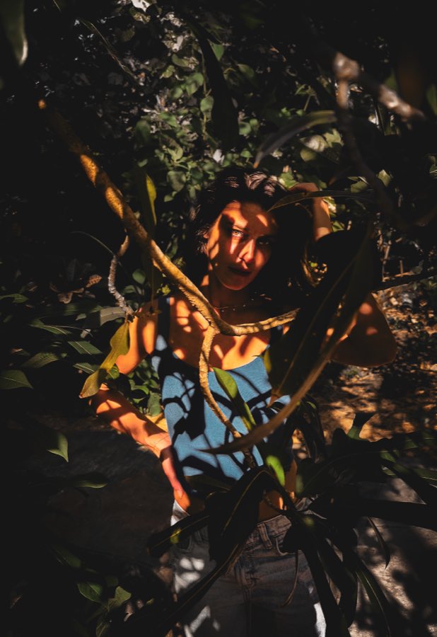 Elena Corrao outdoors in afternoon light